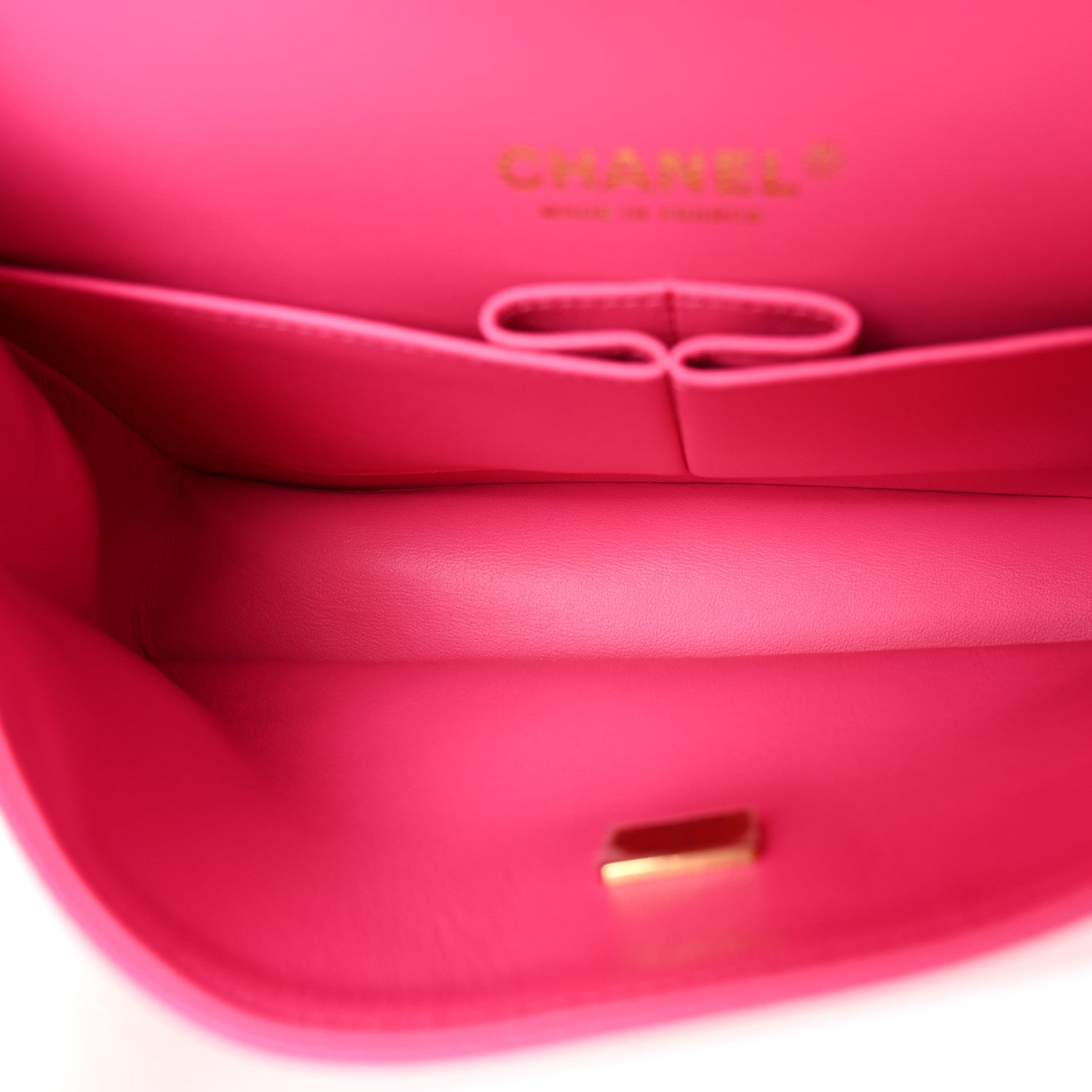 Chanel Caviar Quilted Medium Double Flap Pink 5 of 10