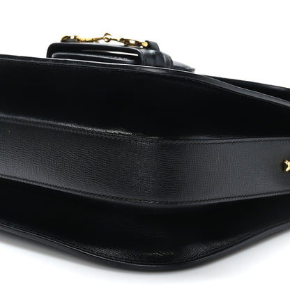 Gucci Azalea Calfskin Horsebit 1955 Shoulder Bag Black 8 of 8