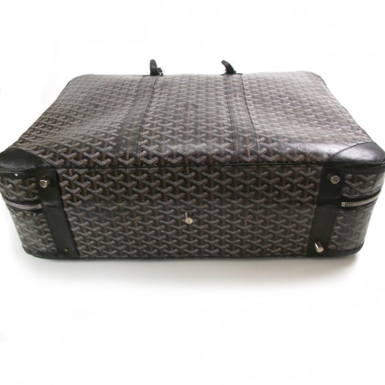 Goyard Goyardine Majordome 60 Soft Suitcase Black 4 of 12