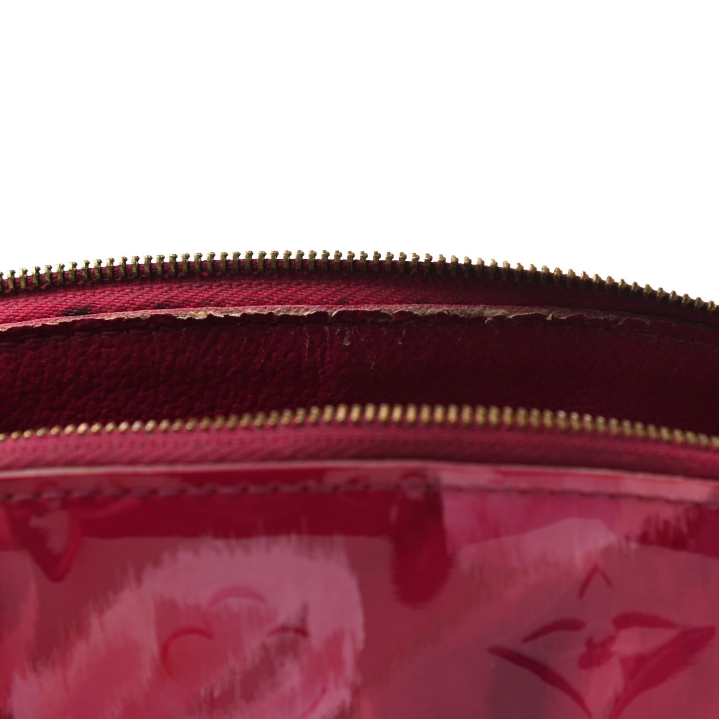Vernis Ikat Cosmetic Pouch Rose Indien