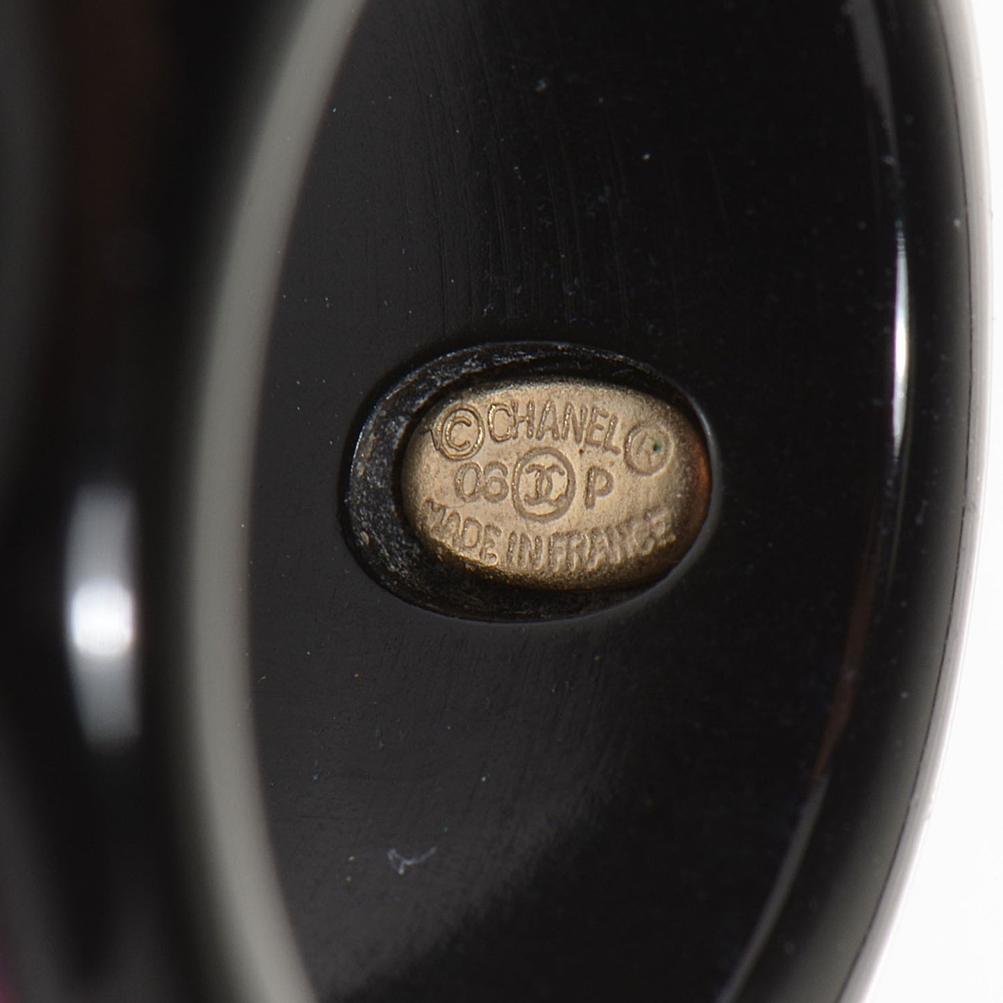 Resin CC Ring 6.5 Black Multicolor