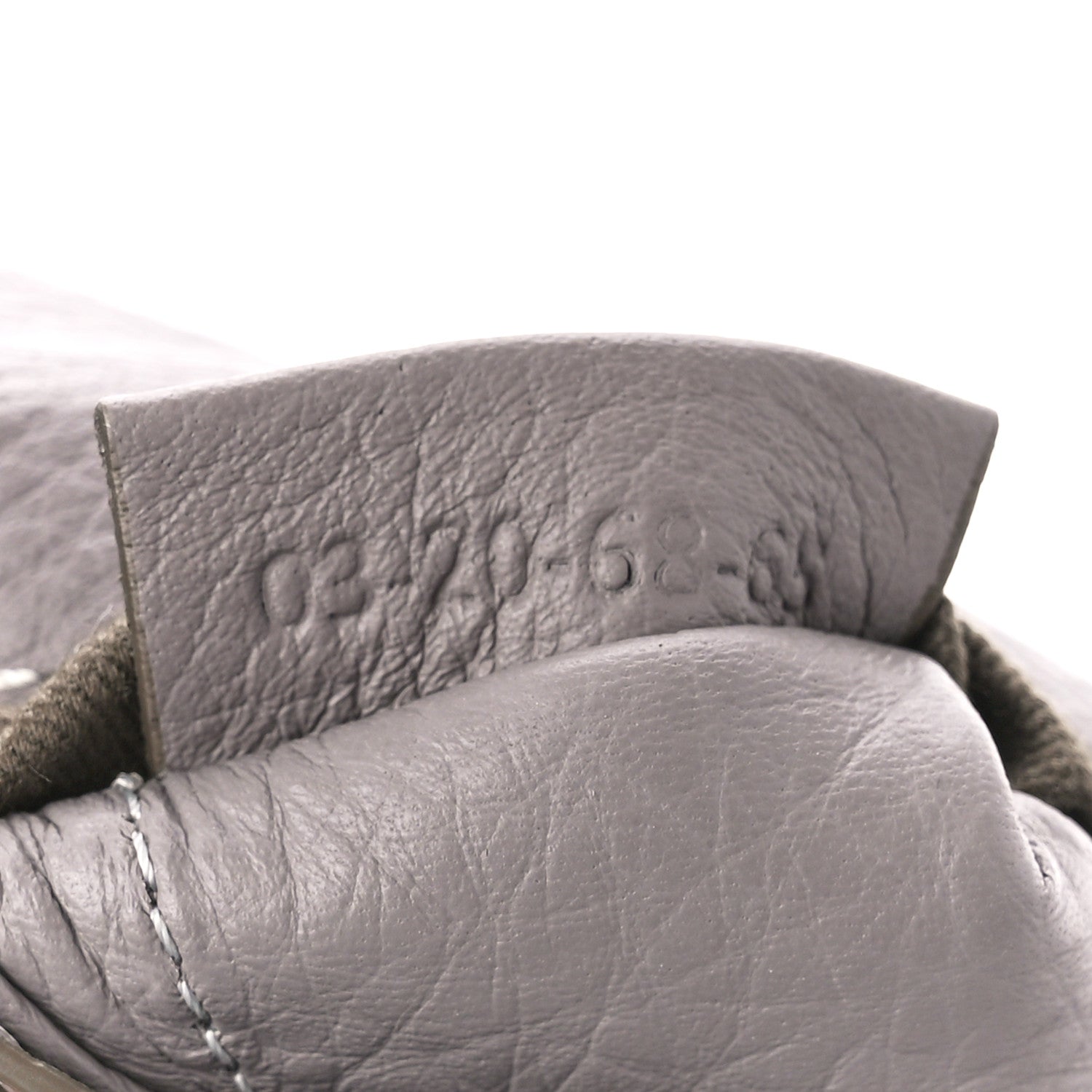 Chloe Calfskin Mini Marcie Round Crossbody Bag Cashmere Grey 8 of 12