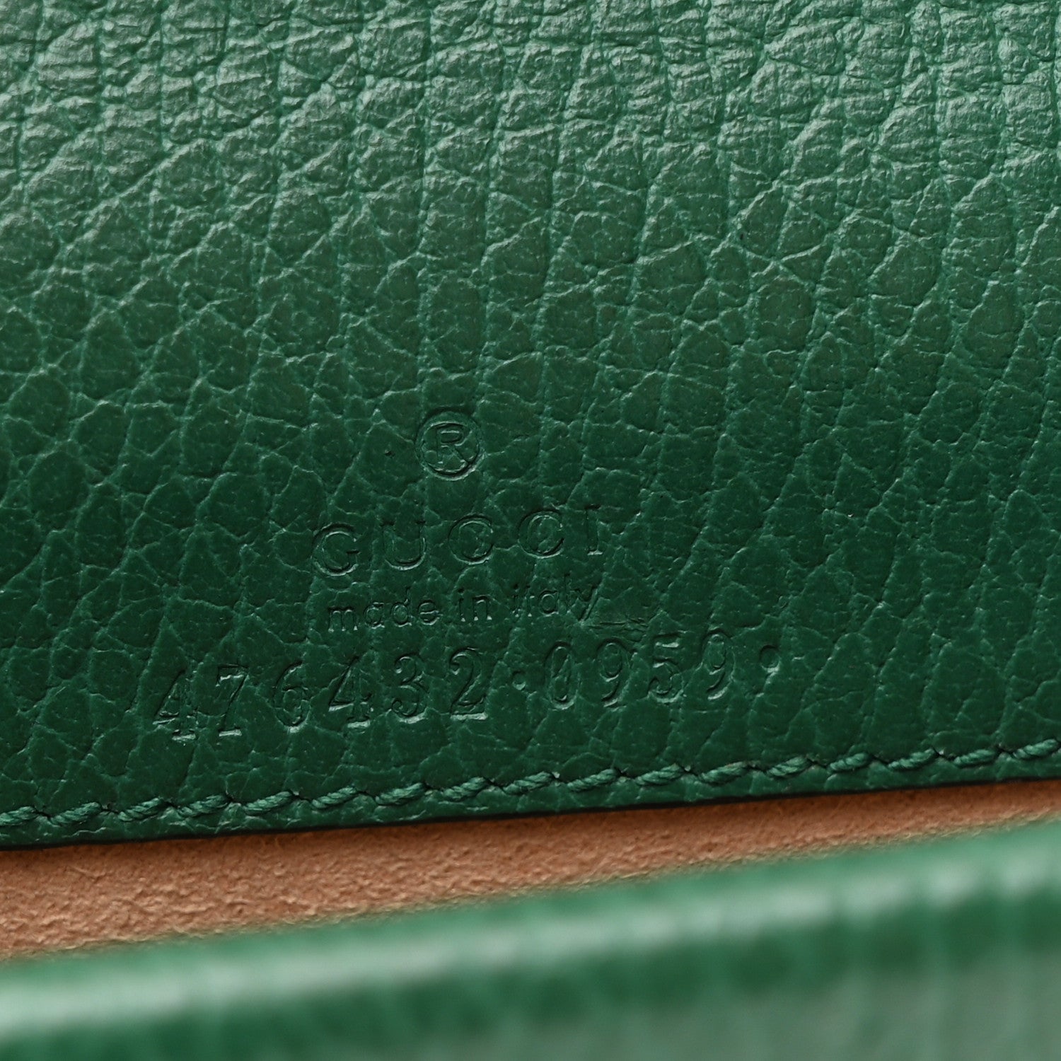 Gucci Dollar Calfskin Crystal Super Mini Dionysus Shoulder Bag Emerald 6 of 9