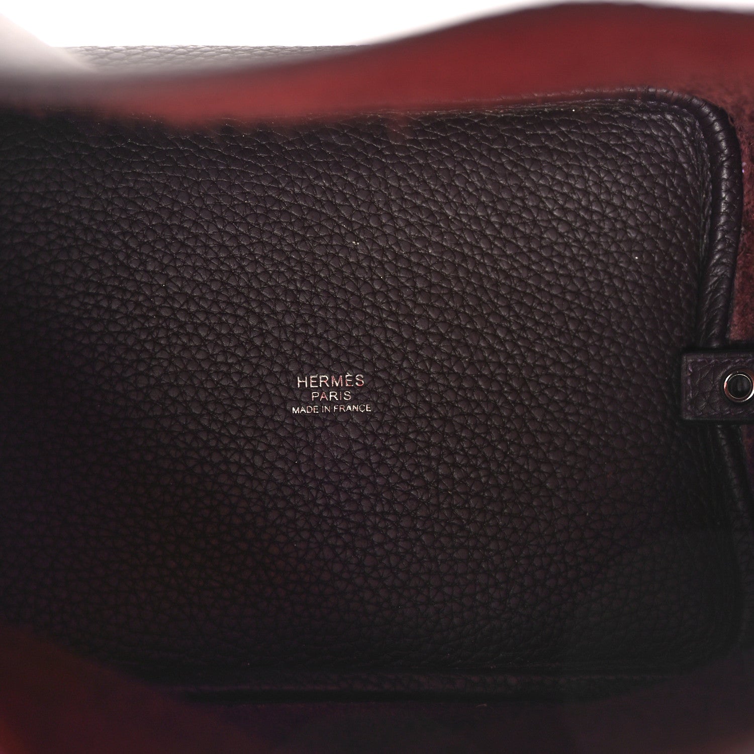 Hermes Taurillon Clemence Swift Eclat Picotin Lock 18 PM Rouge Sellier Anemone 5 of 10
