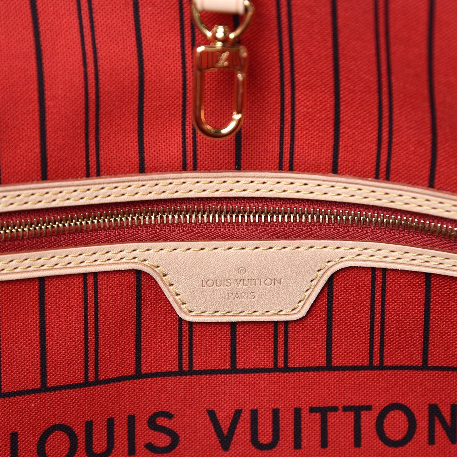 Louis Vuitton Monogram Neo Neverfull MM Cherry 9 of 12