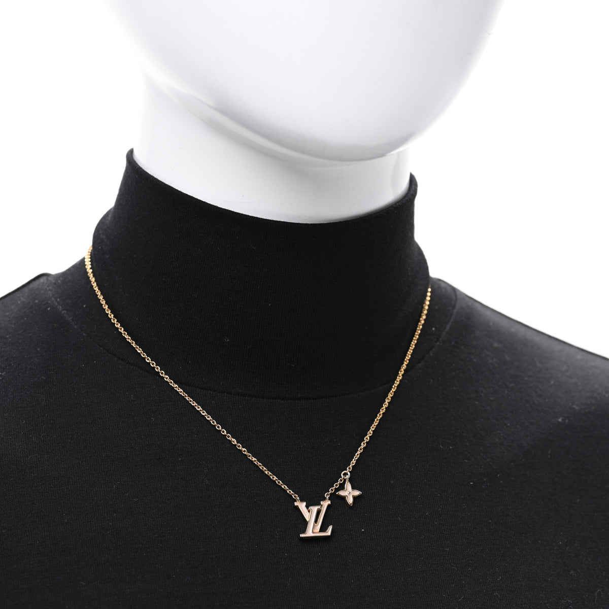 Louis Vuitton Enamel LV Iconic Necklace Marron Clair 2 of 5