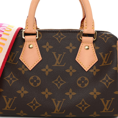 Louis Vuitton Monogram Speedy Bandouliere 20 Fuchsia 7 of 9