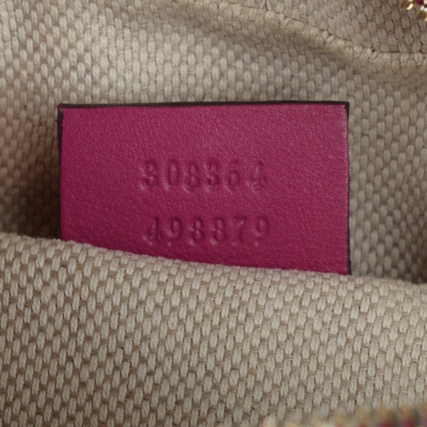 Soft Patent Small Soho Disco Bag Bright Bougainvillea