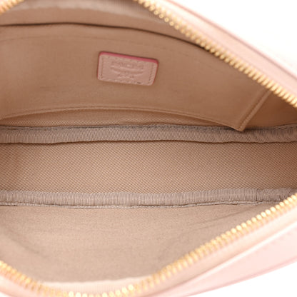 MCM Visetos Small Aren Multifunction Crossbody Pouch Powder Pink 5 of 13