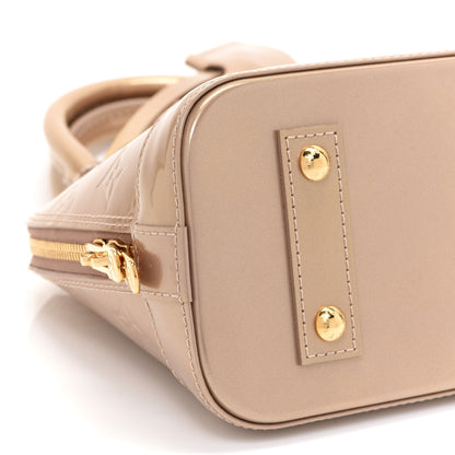 Louis Vuitton Vernis Alma BB Beige Poudre 8 of 9