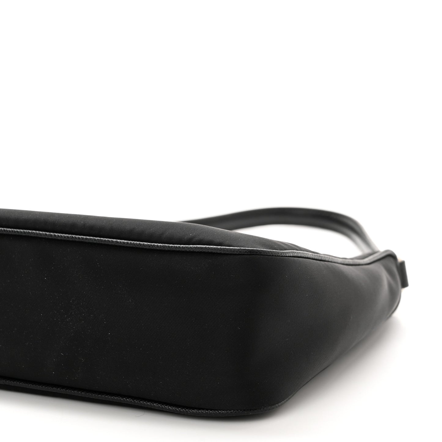 Tessuto Nylon Saffiano Mini Re-Edition 2005 Bag Black