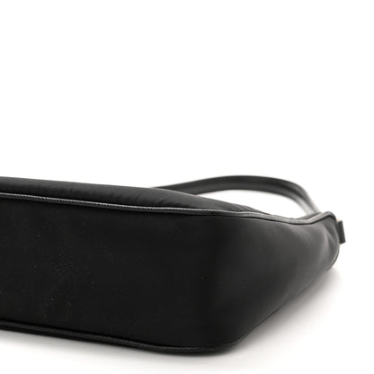 Prada Tessuto Nylon Saffiano Mini Re-Edition 2005 Bag Black 11 of 11