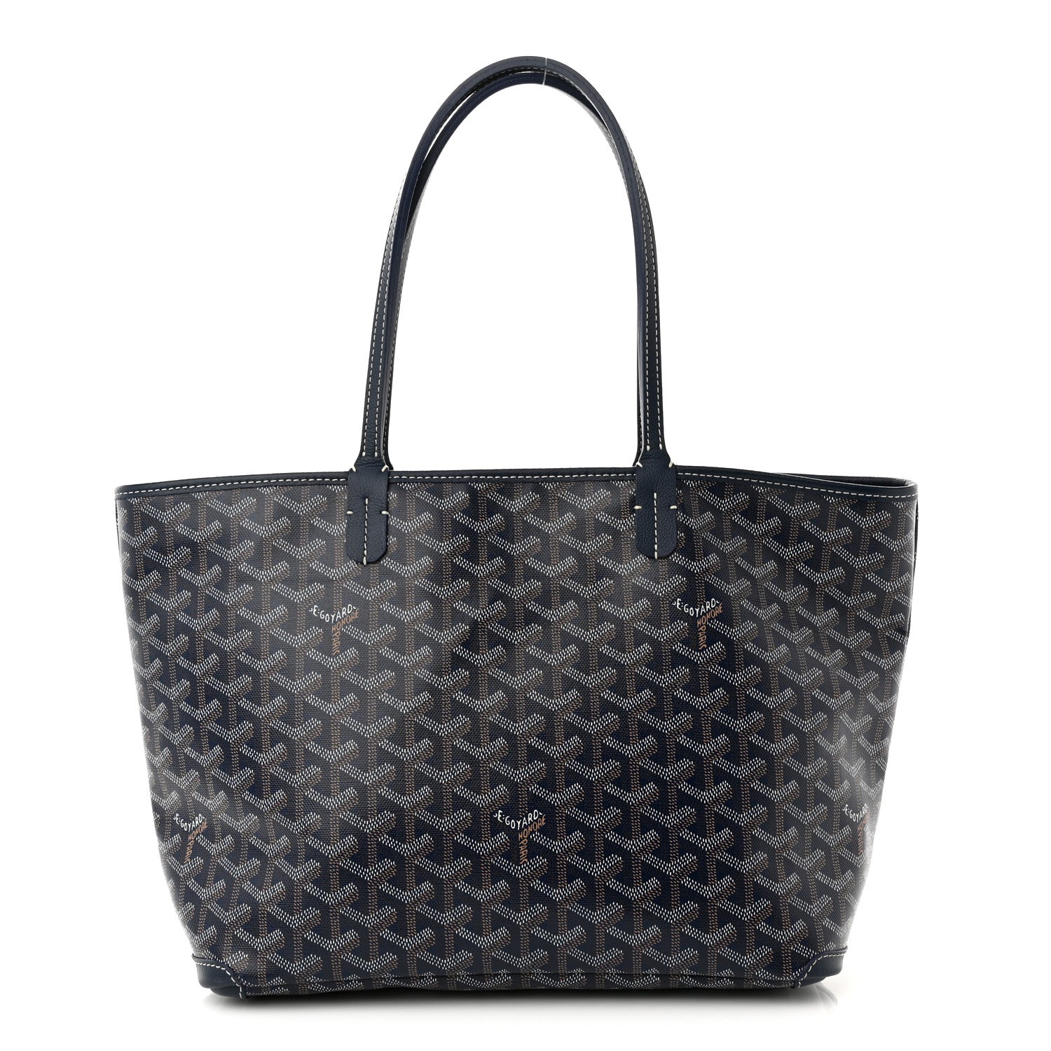 Goyard Goyardine Artois PM Navy 1 of 10