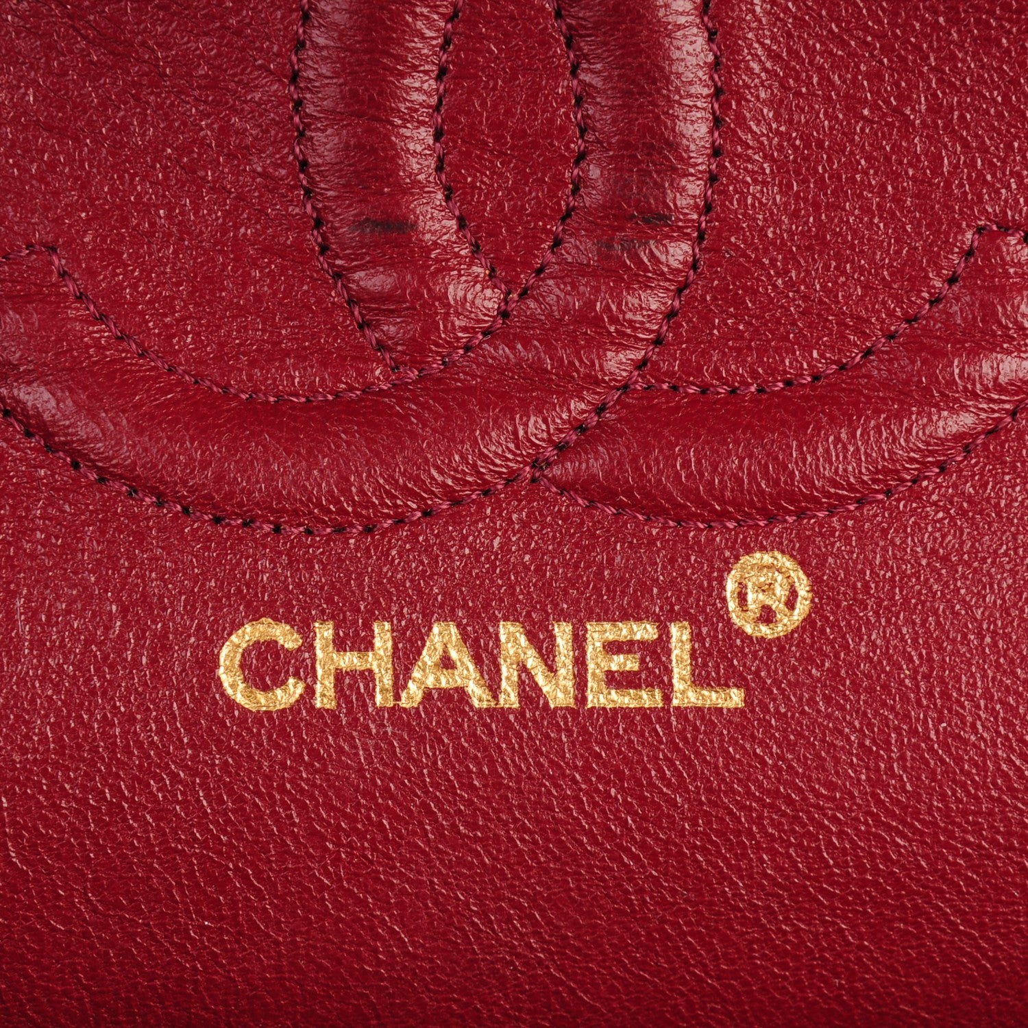 Chanel Lambskin Quilted Medium Double Flap Navy 7 of 8