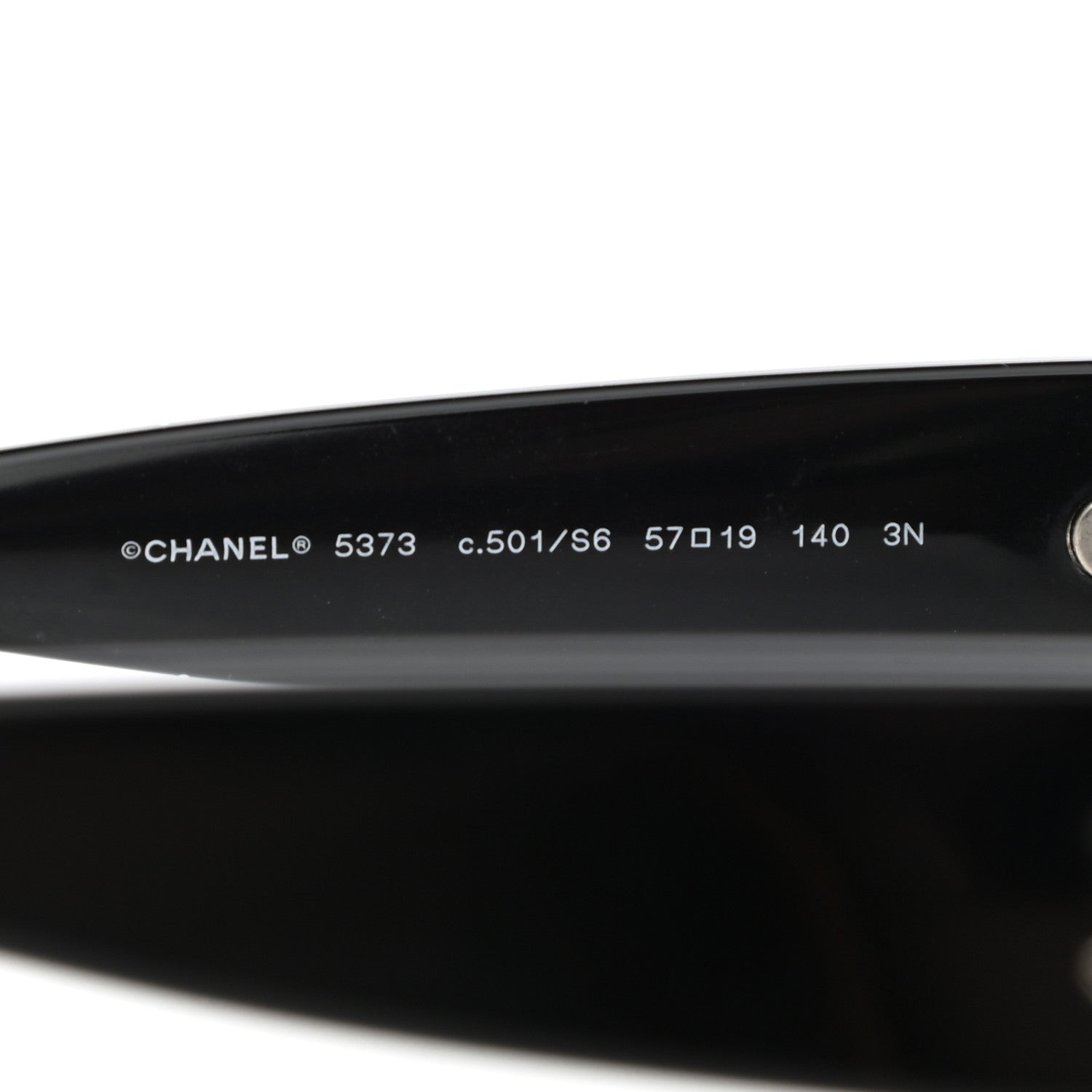 Chanel Acetate CC Sunglasses 5373 Black 5 of 6