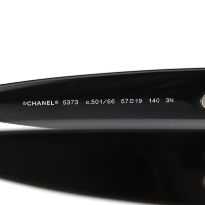 Chanel Acetate CC Sunglasses 5373 Black 5 of 6