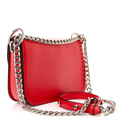 Prada Glace Calfskin Arcade Crossbody Bag Lacca 3 of 9
