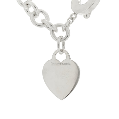 Tiffany Sterling Silver Heart Tag Toggle Necklace 4 of 4