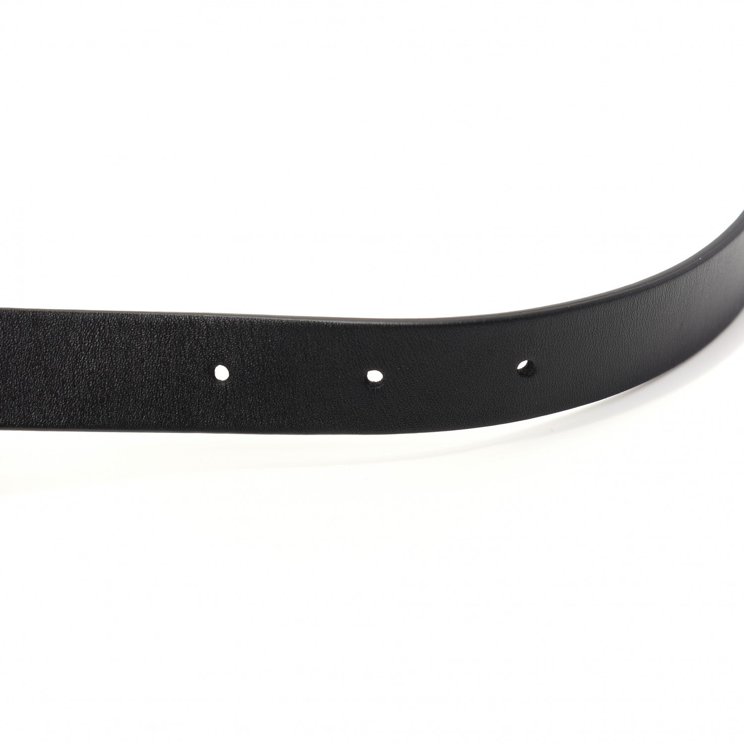 Chanel Calfskin Crystal CC Belt 85 34 Black 4 of 6