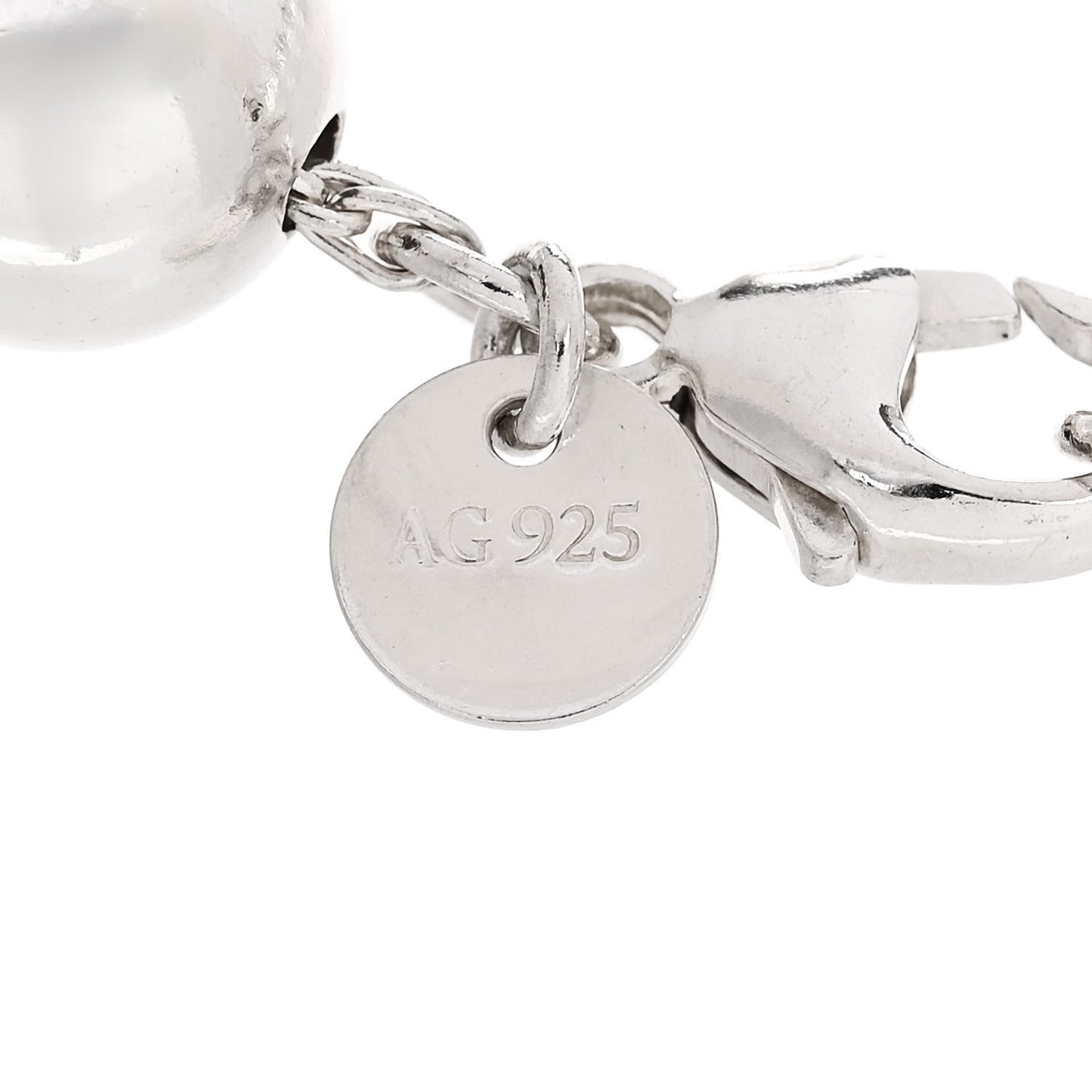 Sterling Silver 10mm HardWear Ball Bracelet