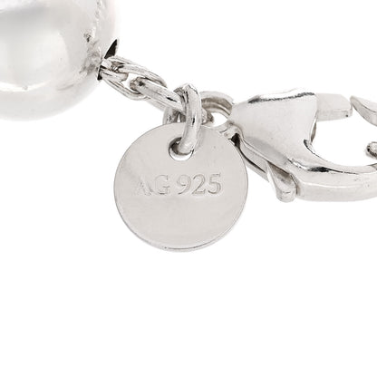 Tiffany Sterling Silver 10mm HardWear Ball Bracelet 3 of 4