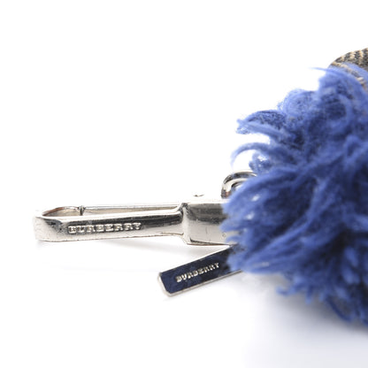 Burberry Cashmere Thomas Punk Teddy Bear Keychain Charm Camel 4 of 4
