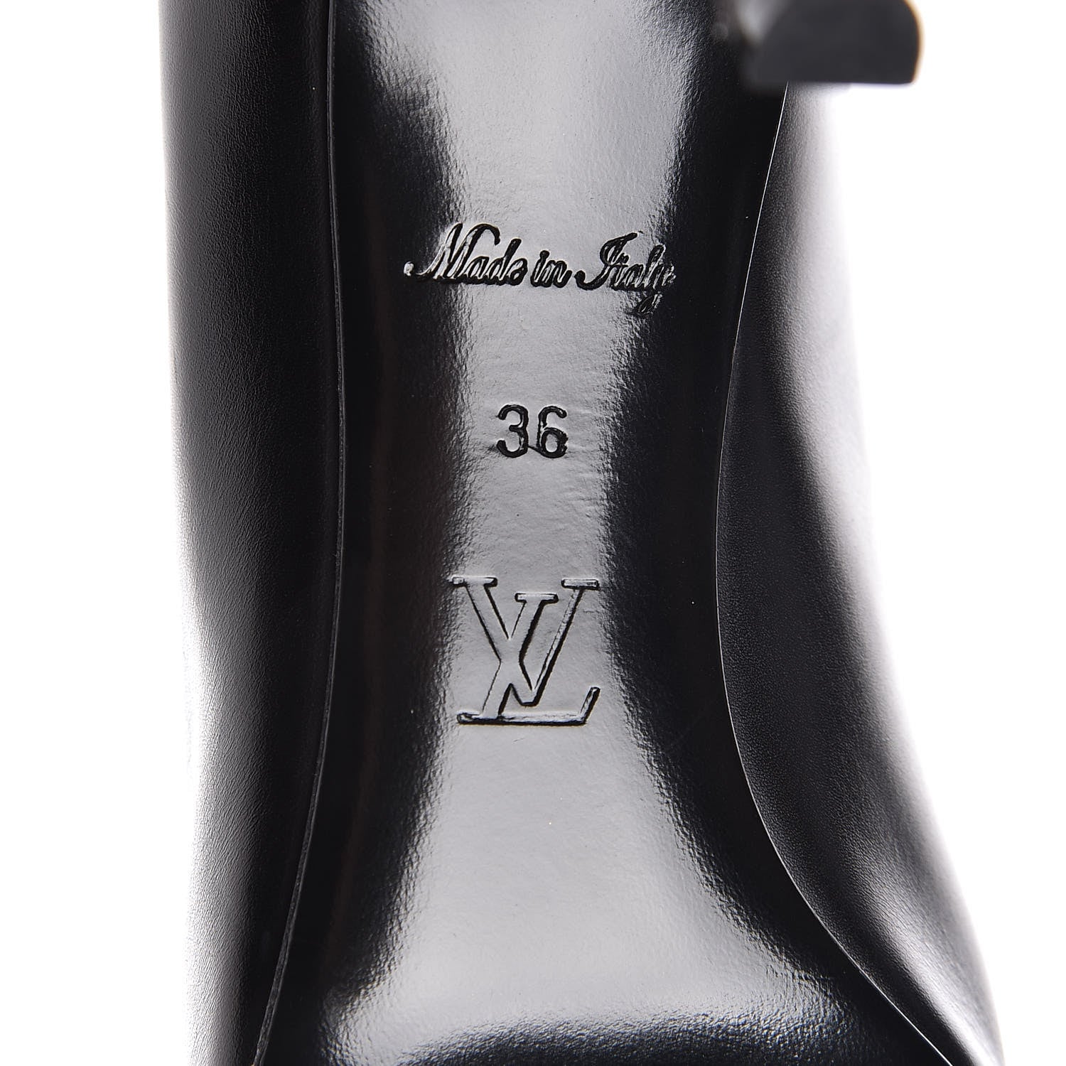 Louis Vuitton Calfskin Heartbreaker Pumps 36 Black 9 of 13