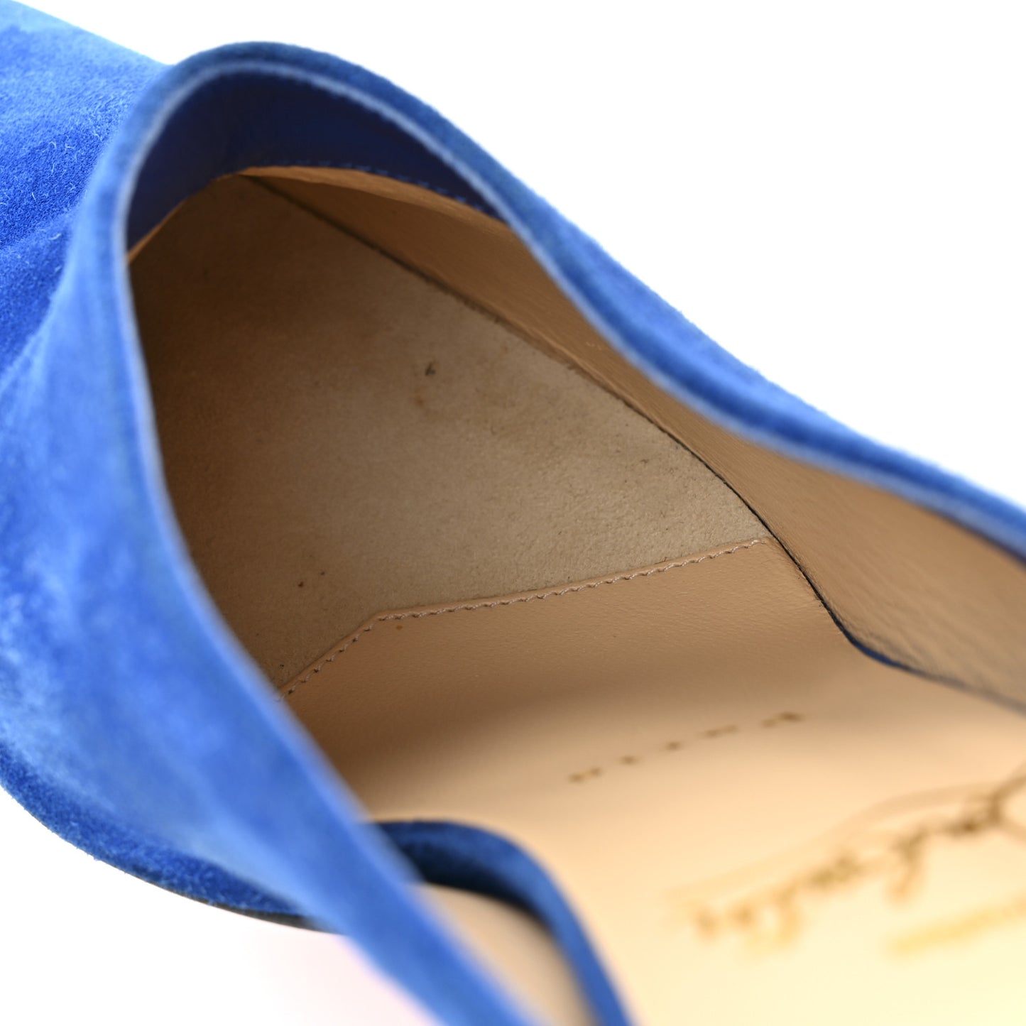 Veau Velours Quart 80 Mules 37 Cyclades