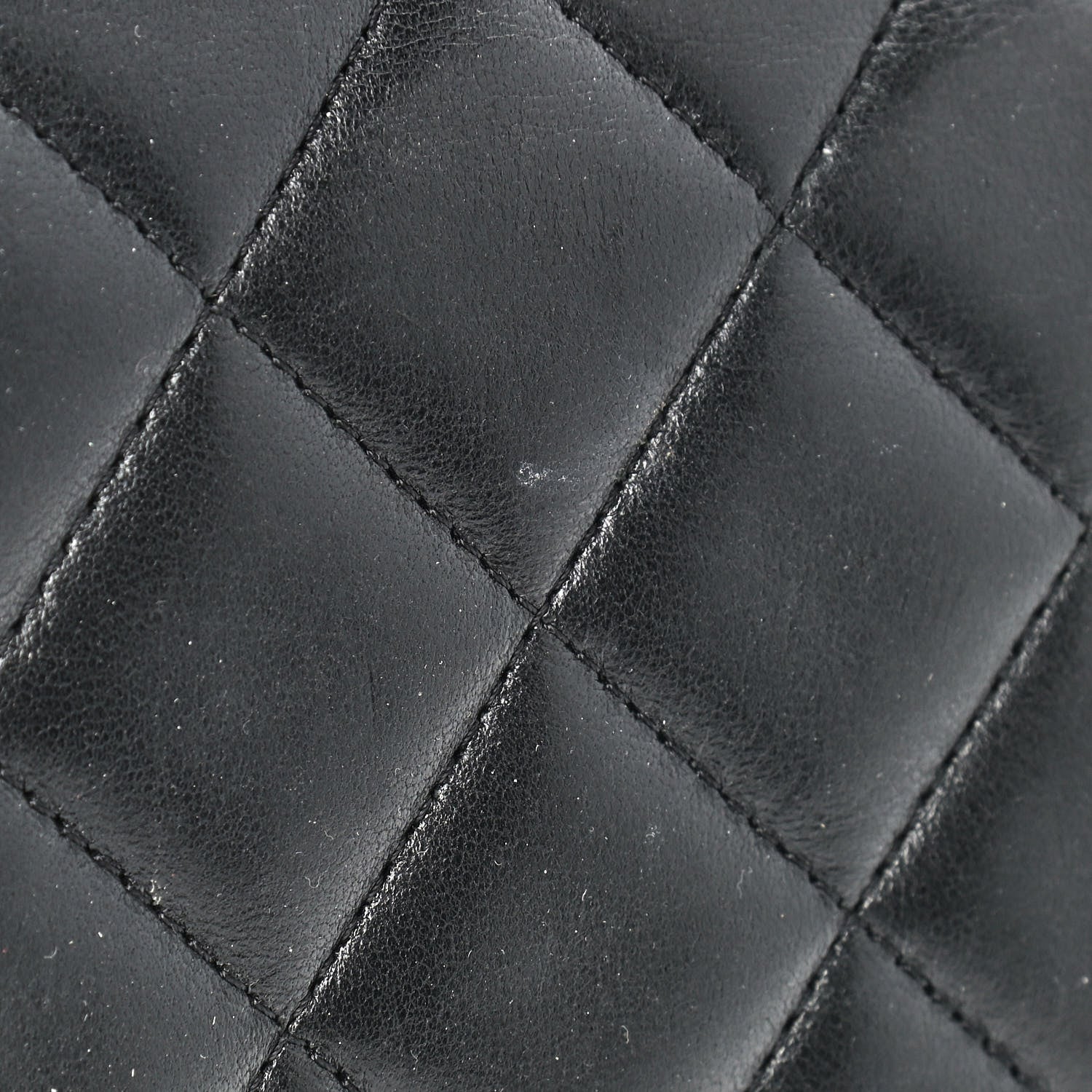 Chanel Lambskin Quilted Jumbo Double Flap Black 18 of 19