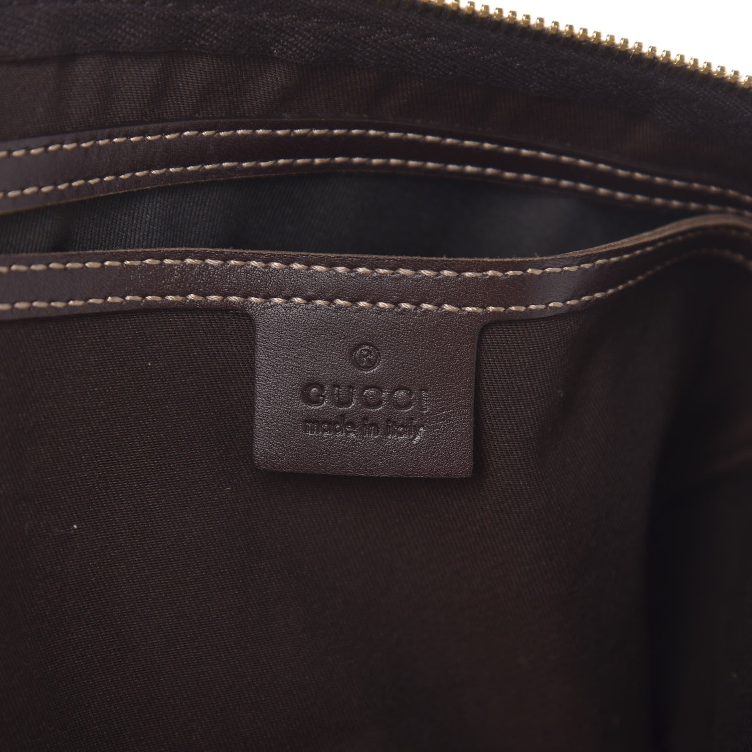 Gucci GG Plus Monogram Large Carry On Duffle Bag Brown 7 of 8