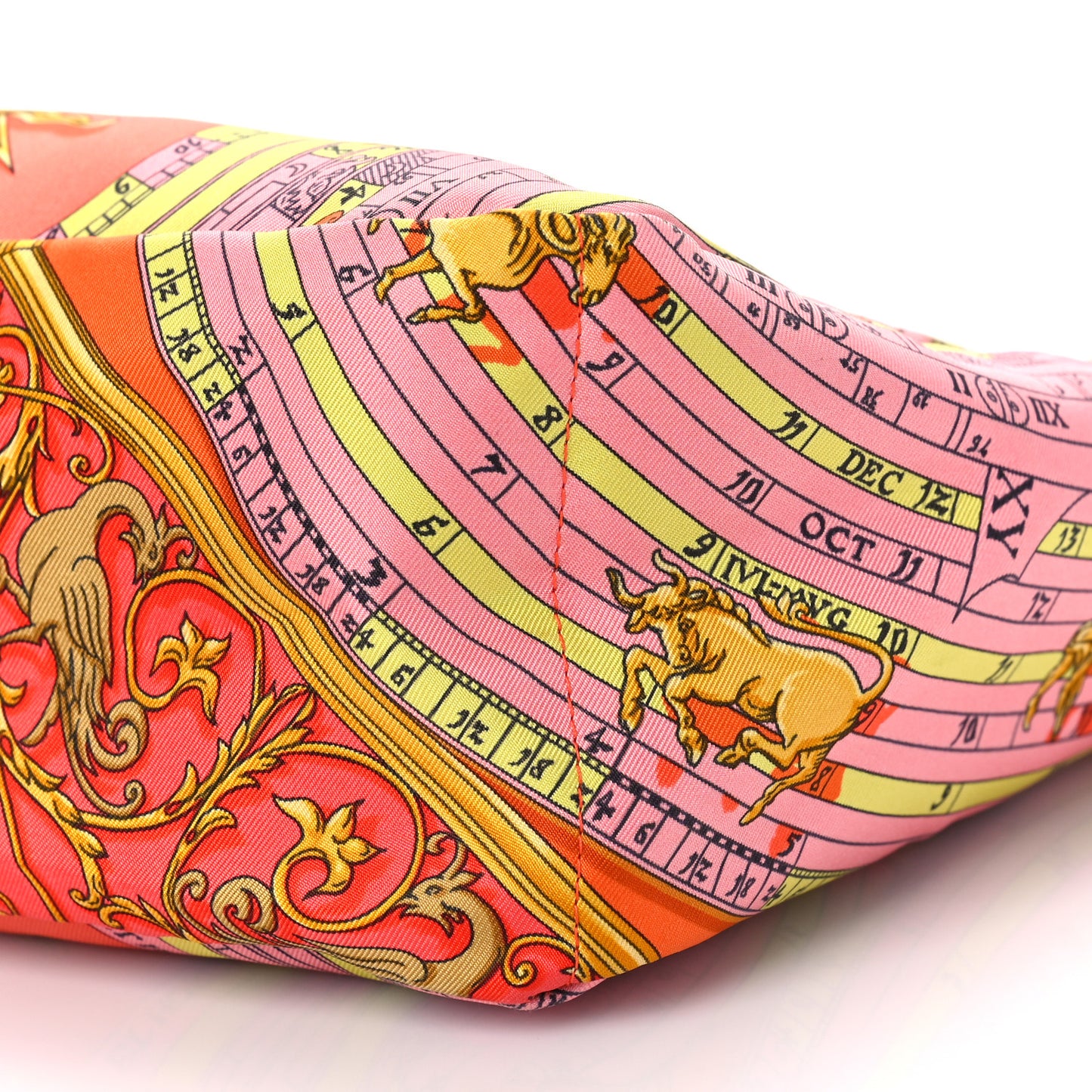 Silk Barenia Astrologie Fourbi 25 MM Pouch Pink Fauve