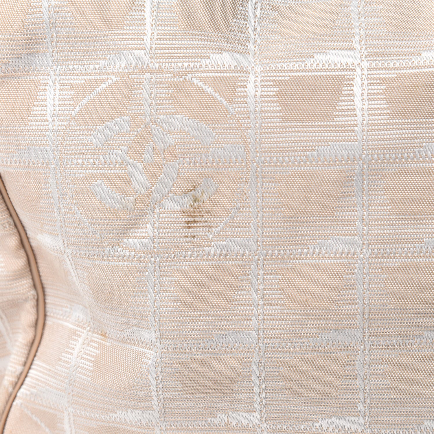 Chanel Nylon Medium Travel Tote Beige 13 of 19