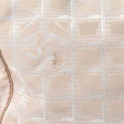 Chanel Nylon Medium Travel Tote Beige 13 of 19