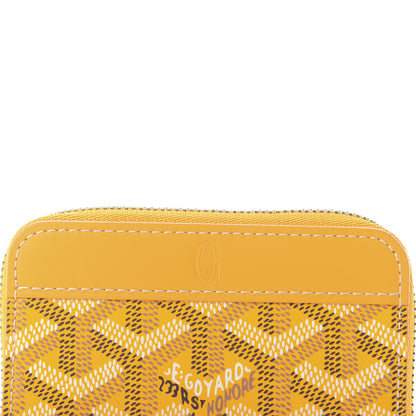 Goyard Goyardine Compact Wallet Yellow 9 of 9