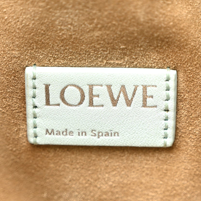 Loewe Mellow Nappa Medium Donut Chain Flamenco Knot Clutch Frozen 6 of 11