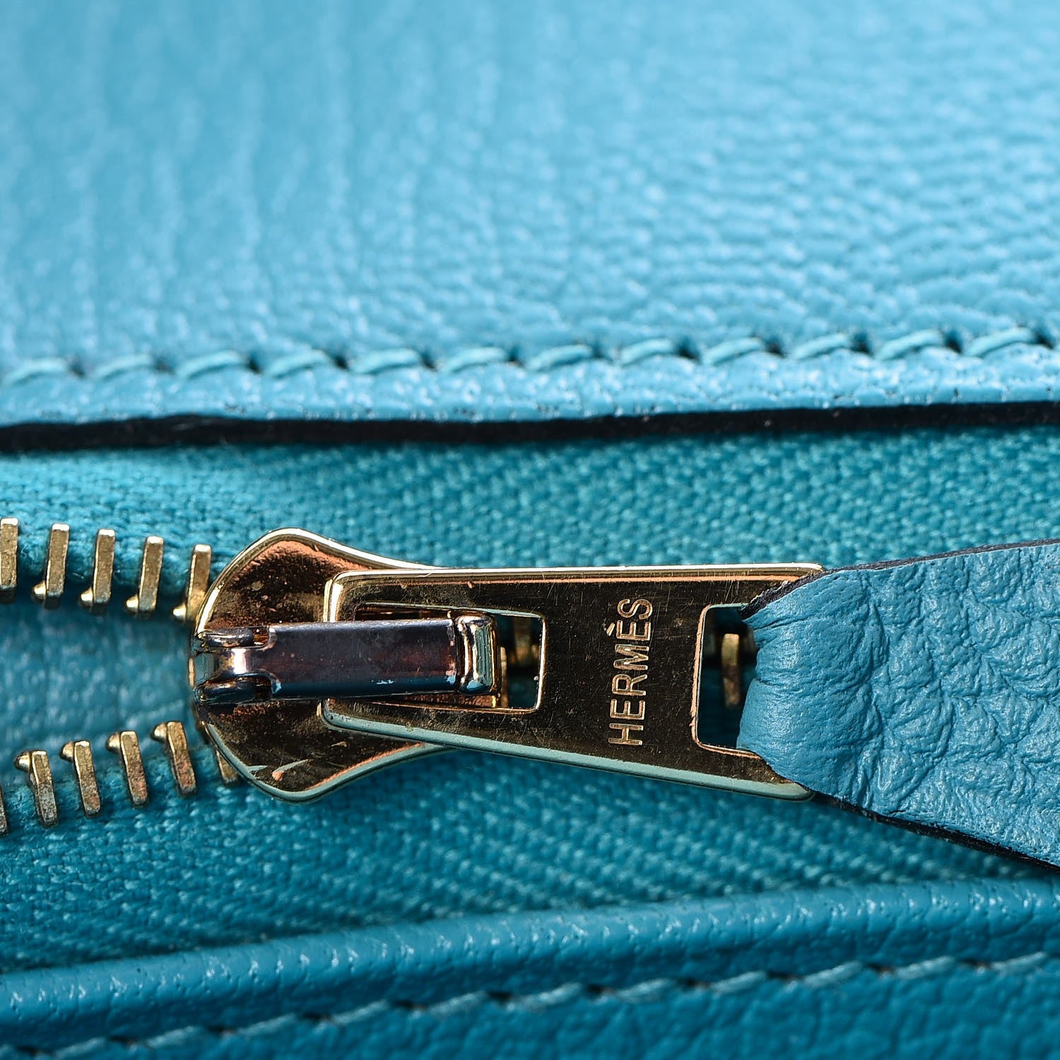 Hermes Togo Birkin 35 Turquoise 10 of 33