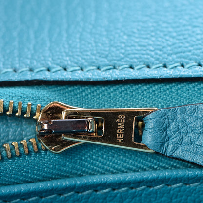 Hermes Togo Birkin 35 Turquoise 10 of 33