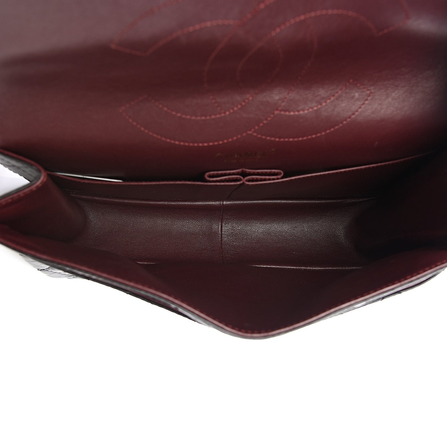 Aged Calfskin Quilted 2.55 Reissue 227 Flap Black