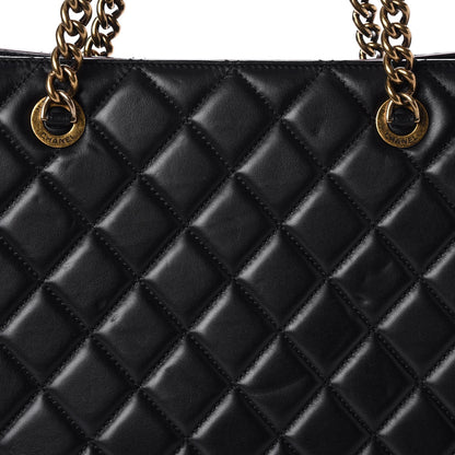 Chanel Calfskin Quilted Perfect Edge Tote Black 8 of 9