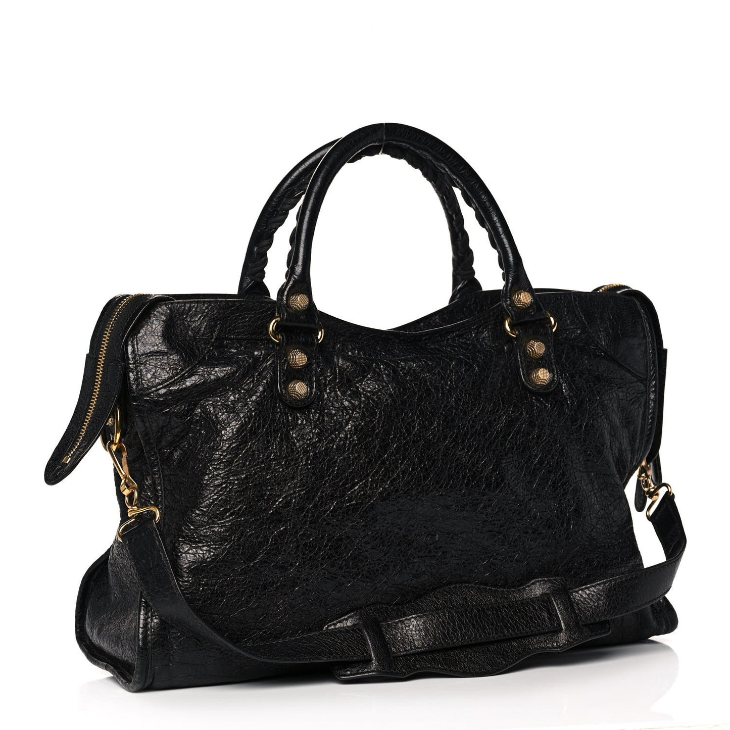 Agneau Giant 12 Gold Hardware City Black