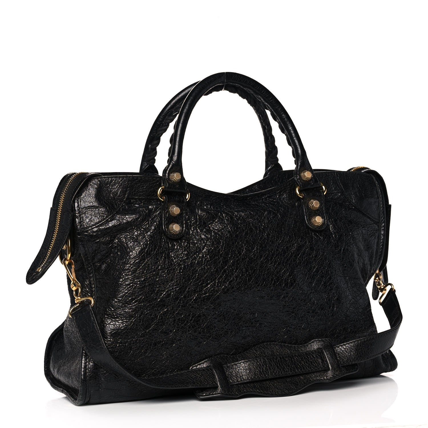 Balenciaga Agneau Giant 12 Gold Hardware City Black 3 of 15