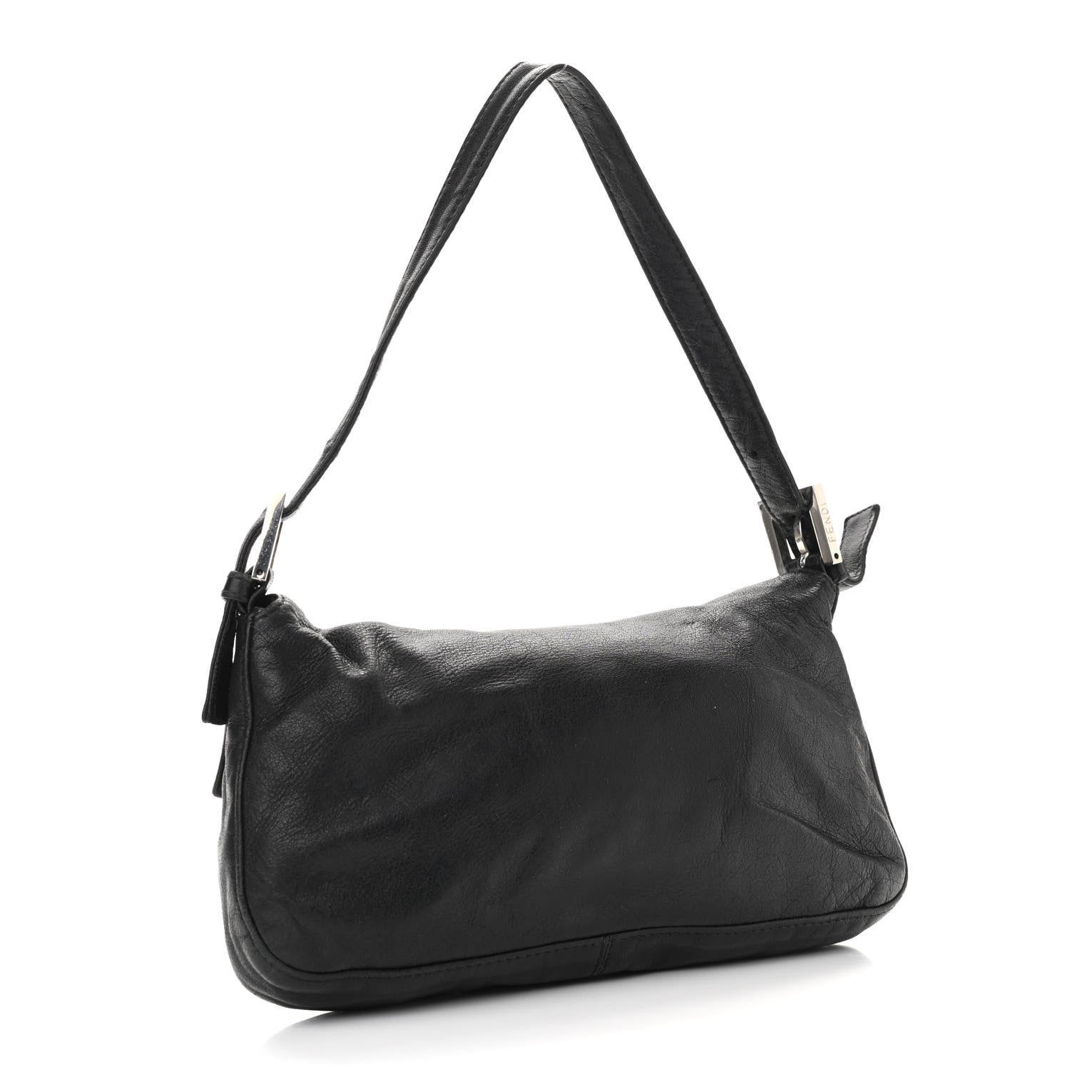 Fendi Calfskin Baguette Black 3 of 13