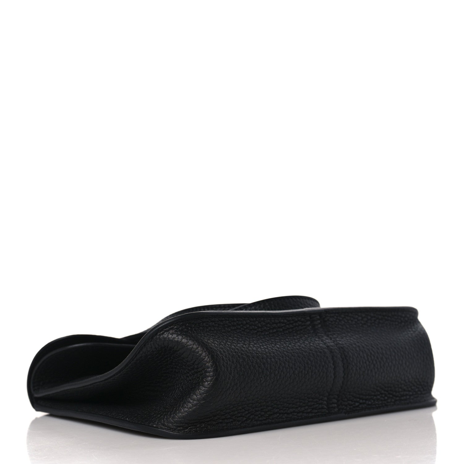 Hermes Taurillon Clemence Halzan 25 Black 4 of 10