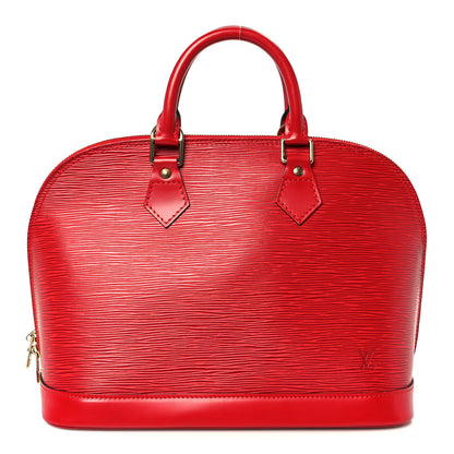 Louis Vuitton Epi Alma PM Castillan Red 1 of 10