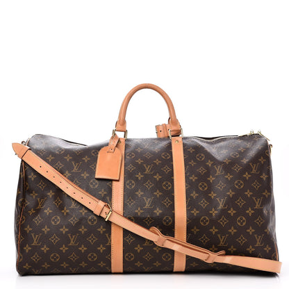 Louis Vuitton Monogram Keepall Bandouliere 55 1 of 16