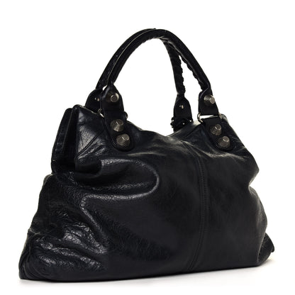 Balenciaga Agneau Giant 21 Silver Hardware Brief Black 2 of 5