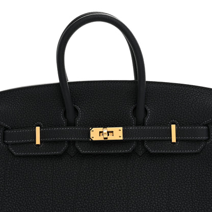 Hermes Togo Birkin 25 Caban 8 of 11