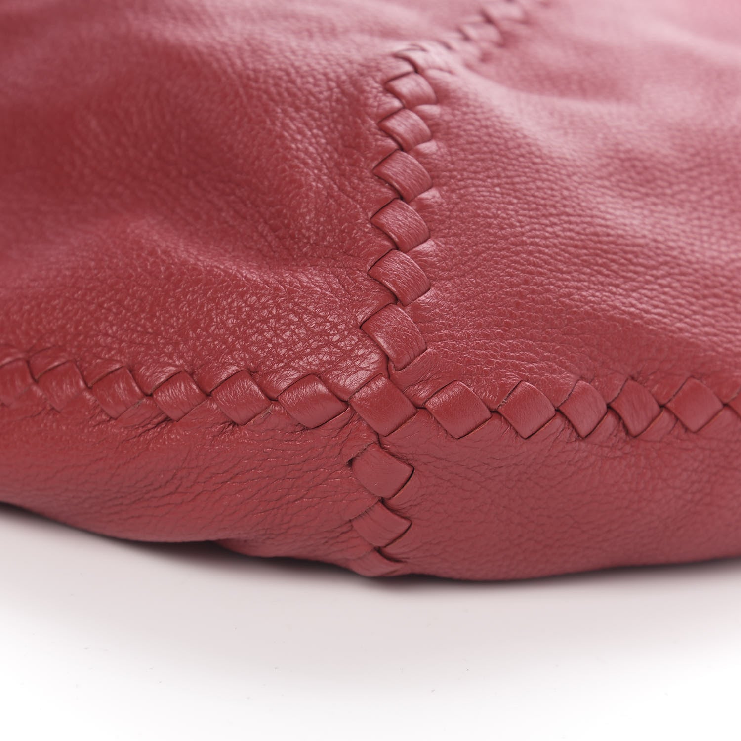 Bottega Veneta Cervo Deerskin Large Hobo China Red 7 of 8