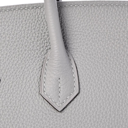 Hermes Togo Birkin 25 Gris Mouette 15 of 35
