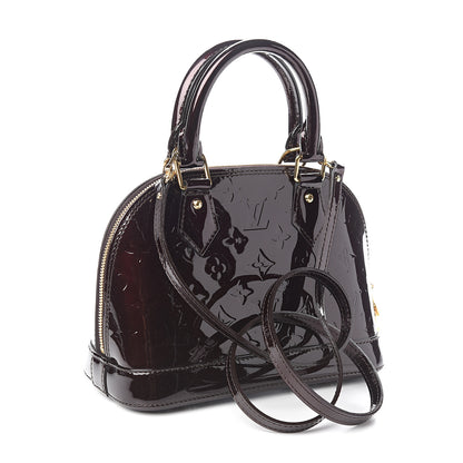 Louis Vuitton Vernis Alma BB Amarante 2 of 8